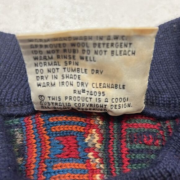 Coogi (cuggi) vintage rare Australian sweater - Picture 7 of 7
